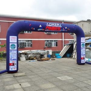 Arco gonfiabile pubblicitario all'aperto con aeratore per eventi promozionali pubblicitari - Product Image 4
