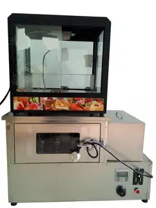 Semi Automatic Cone Pizza Making Machine Pizza Cone Forming Machine Popular Street Food Making Machine Handheld Pizza Maker