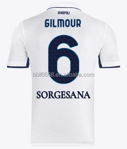 Abbigliamento <span class=keywords><strong>da</strong></span> <span class=keywords><strong>Calcio</strong></span> <span class=keywords><strong>da</strong></span> Uomo Personalizzabile Nuove <span class=keywords><strong>Maglie</strong></span> e Attrezzatura del Napoli per la Stagione 24/25 - Product Image 6