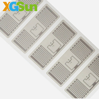 Étiquette RFID UHF imprimable pour vêtements, puce U9, certifiée ARC, étiquette intelligente pour la gestion des stocks de vêtements et de chaussures en détail
