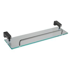 Juego de Accesorios de Baño Minimalistas Modernos de Acero Inoxidable y Aleación de Zinc de Primera Calidad, 7 Piezas, Barra para Toallas Negra Mate, Montado en la Pared - Product Image 2