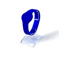 Bracelet en silicone personnalisable 125khz/13.56mhz Bracelet RFID NFC pour le contrôle d'accès/identification