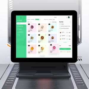 15.6inch tất cả trong một màn hình cảm ứng điện tử tiền mặt đăng ký thiết bị đầu cuối EPOS máy khách hàng hiển thị hệ thống <span class=keywords><strong>POS</strong></span> cho các cửa hàng bán lẻ - Product Image 4