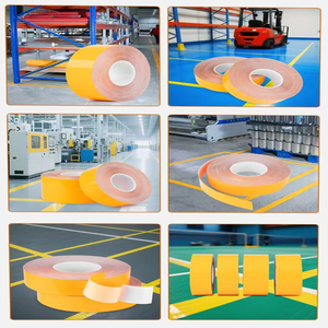 Ruban de signalisation de sécurité en PVC personnalisé, mesures de sécurité efficaces, ruban de marquage au sol pour une meilleure visibilité - Product Image 6