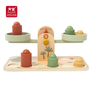 Pile d'équilibre en <span class=keywords><strong>bois</strong></span> personnalisable Phoohi jouet éducatif pour enfants avec <span class=keywords><strong>jeu</strong></span> d'empilage de blocs pour 12m + unisexe - Product Image 3