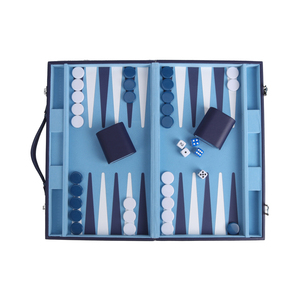 Juego de viaje de backgammon de polipiel PU clásico de 15 pulgadas con juegos de <span class=keywords><strong>ajedrez</strong></span> de mesa para adultos <span class=keywords><strong>Categoría</strong></span> de producto - Product Image 4