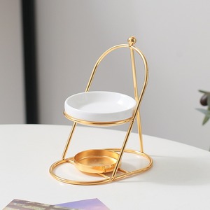 Brûleurs d'huiles essentielles en céramique <span class=keywords><strong>de</strong></span> luxe en gros, brûleurs <span class=keywords><strong>de</strong></span> cire fondue, porte-bougies chauffe-plat, diffuseurs parfumés, décorations pour la maison aux meilleurs prix - Product Image 3