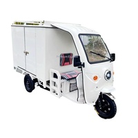 Tricycles de livraison électriques avec caisses de chargement semi-fermées, véhicules de messagerie à batterie (Modèle XH1200DZH-9)