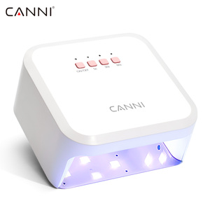 CANNI <span class=keywords><strong>Lampe</strong></span> à Ongles <span class=keywords><strong>UV</strong></span> <span class=keywords><strong>LED</strong></span> 48W, Séchoir à Ongles <span class=keywords><strong>LED</strong></span> <span class=keywords><strong>pour</strong></span> Salon et Domicile, Durcissement de Tous les <span class=keywords><strong>Vernis</strong></span> Gels, Équipement Professionnel - Product Image 1