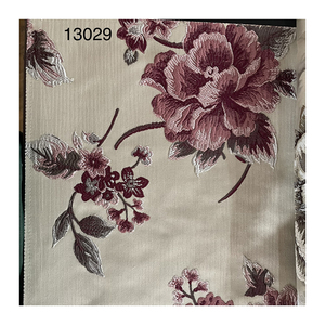 <span class=keywords><strong>Tissu</strong></span> d'ameublement de <span class=keywords><strong>canapé</strong></span> Keer Stock de haute qualité, jacquard tissé, motif floral bleu teint en fil, style <span class=keywords><strong>peinture</strong></span>, résistant à l'abrasion - Product Image 2
