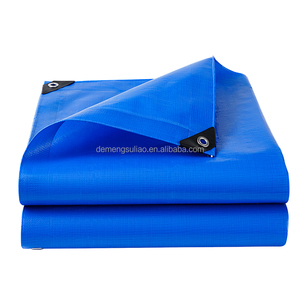 Bâche en PE bleue double face, <span class=keywords><strong>tissu</strong></span> en HDPE, toile enduite de cire, bâche imperméable en rouleau pour une durabilité accrue, toile de protection contre la pluie - Product Image 6