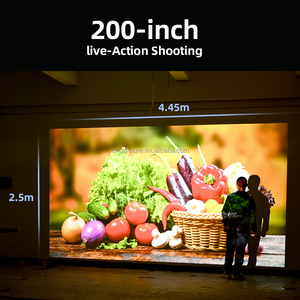 2026 Laser <b>Projector</b> Home Theater Google GTV 2050 ANSI VideoProjector Football Best Low Cost DLP Professional Theater AUN U001 - Product Image 2