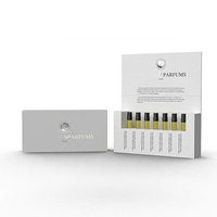 Custom Perfume Glass Sample Box 3 ml 5 ml 10 ml Gift Trial Parfum Sample Box Glass Test Tube Small Business Perfume Box