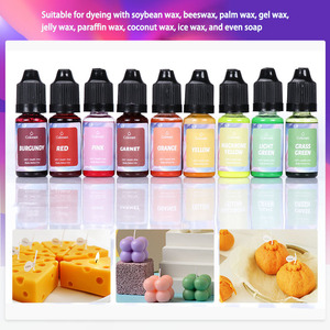 สีผสมเทียน 18 สี ขนาด 10 มล. สำหรับเทียนไขถั่วเหลือง สีผสมสบู่ คุณภาพสูง ปลอดสารพิษ หลายสี สำหรับแม่พิมพ์ซิลิโคนเหลว - Product Image 2