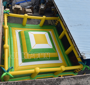 Bambini gonfiabili Jumping mountain 10x10 metri Soft mountain buttafuori gonfiabili 2023 hot soft jumping bed - Product Image 1