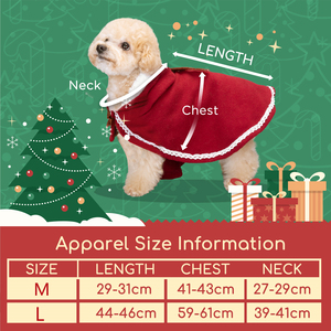 Nobleza simpatico cane di natale Costume mantello e cappello per il capodanno cinese festivo Pet Outfit - Product Image 5