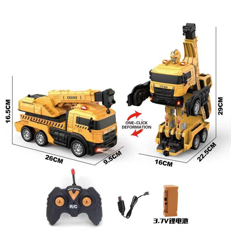 RC deformable crane