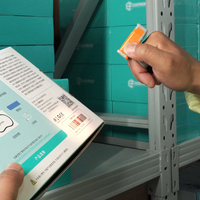 Effon Nouveau Stock T3 Scanner de codes-barres annulaire sans fil CMOS 2D USB/sans fil pour la picking en entrepôt et la logistique