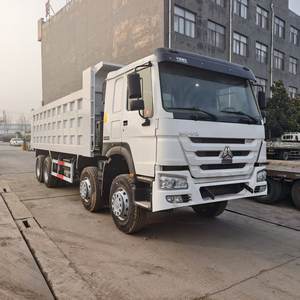 Camion à benne basculante Sinotruk Howo 8x4 12 roues à bas <span class=keywords><strong>prix</strong></span>, camion à benne basculante lourd en vente chaude - Product Image 2