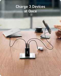 <span class=keywords><strong>Cargador</strong></span> de pared <span class=keywords><strong>Anker</strong></span> 735 USB C (Nano II 65W) <span class=keywords><strong>Cargador</strong></span> plegable compacto rápido de 3 puertos PPS <span class=keywords><strong>para</strong></span> <span class=keywords><strong>iPhone</strong></span> - Product Image 4