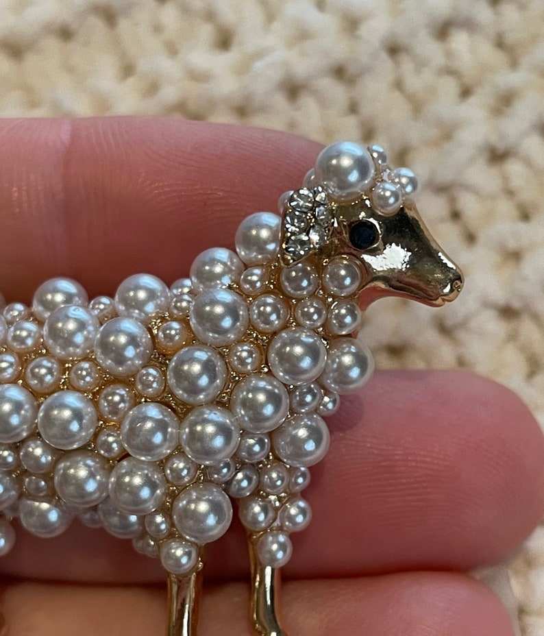 12 Pezzi Spilla Di Sicurezza Per Decorare Con Perle Finte - Foto 3