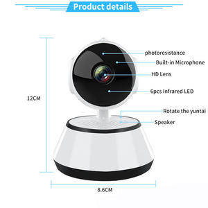 Cámara de Seguridad Inteligente Inalámbrica para el Hogar Q3s 2MP de Fábrica OEM, Cámara de Vigilancia Móvil V380 Pro - Product Image 3