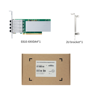 Carte réseau CEACENT 25G E810-XXVDA4 / CC8810-SF4, puce Intel E810 <span class=keywords><strong>CAM1</strong></span>, quatre ports SFP28, PCIe4.0 X16, adaptateur réseau, prise en charge ODM - Product Image 6