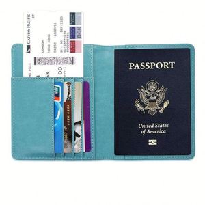 Portefeuille de voyage en cuir végétalien RFID personnalisé avec logo pour cadeaux promotionnels d'entreprise - Vente en gros - Product Image 5