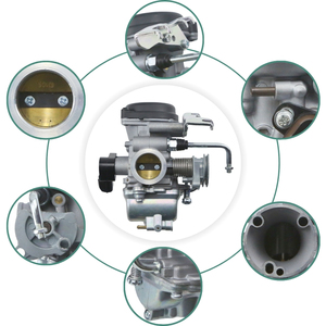 Carburador <span class=keywords><strong>de</strong></span> <span class=keywords><strong>Motor</strong></span> <span class=keywords><strong>de</strong></span> Motocicleta <span class=keywords><strong>de</strong></span> Aleación <span class=keywords><strong>de</strong></span> Aluminio Plateado <span class=keywords><strong>de</strong></span> 26MM <span class=keywords><strong>de</strong></span> Alta Calidad para Yamaha BYSON FZS FAZER FZ 150 <span class=keywords><strong>FZ16</strong></span> - Product Image 4