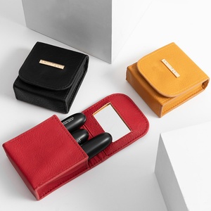 Boshiho PU Travelling Organizer Portable Lipstick Holder Case Lipstick Stock Bag Holder Lipstick Makeup Bag - Product Image 5