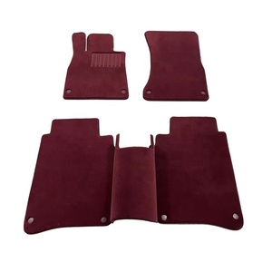 Tapis de sol en peau de mouton multicolores, tapis de voiture en laine d'agneau pour <span class=keywords><strong>Mercedes</strong></span> BENZ Maybach GLS, épaisseur 20 mm - Product Image 1