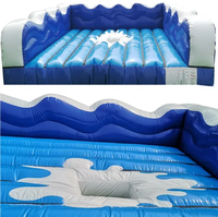 Simulateur de surf électrique commercial, lit à vagues, planche de surf mécanique gonflable à vendre
