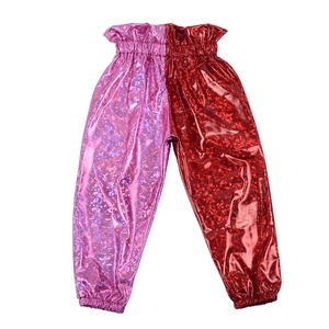 Wholesale Baby <b>Girl</b> Long Leg Knitted Ruffle Hem Flared Waist Thin <b>Christmas</b> Snowflake Printing Spring Autumn Winter Pants - Product Image 5
