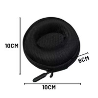 Boîte à montre pliable de luxe personnalisée, écologique, étanche, avec fermeture éclair, rembourrage, rangement portable