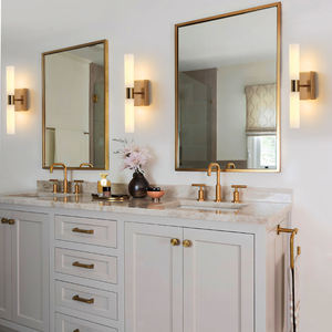 <span class=keywords><strong>Applique</strong></span> da Parete a LED con Paralume in Vetro Bianco, Lampada per <span class=keywords><strong>Bagno</strong></span>, <span class=keywords><strong>Specchio</strong></span> da Soggiorno, Personalizzabile, Controllata QC - Product Image 2