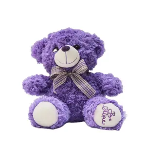 CE/ASTM 2024 Trending New Arrival Customized Lavender Teddy Bear Plush Toys Stuffed Animals Toys Huggable Toys Birthday Gift