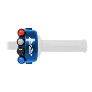 Cache de commande d'accélérateur avec interrupteur de guidon intégré pour BMW S 1000 RR (Racing) (Bleu) - Product Image 6