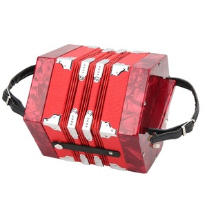 Accordéon <span class=keywords><strong>concertina</strong></span> portable professionnel pour adultes, fournitures d'instruments de musique, rouge - Product Image 6