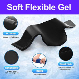 Borsa di Ghiaccio in Gel Riutilizzabile per Impacchi Caldi/Freddi, Sollievo dal Dolore a Spalle e Collo, Impermeabile e Portatile - Product Image 5