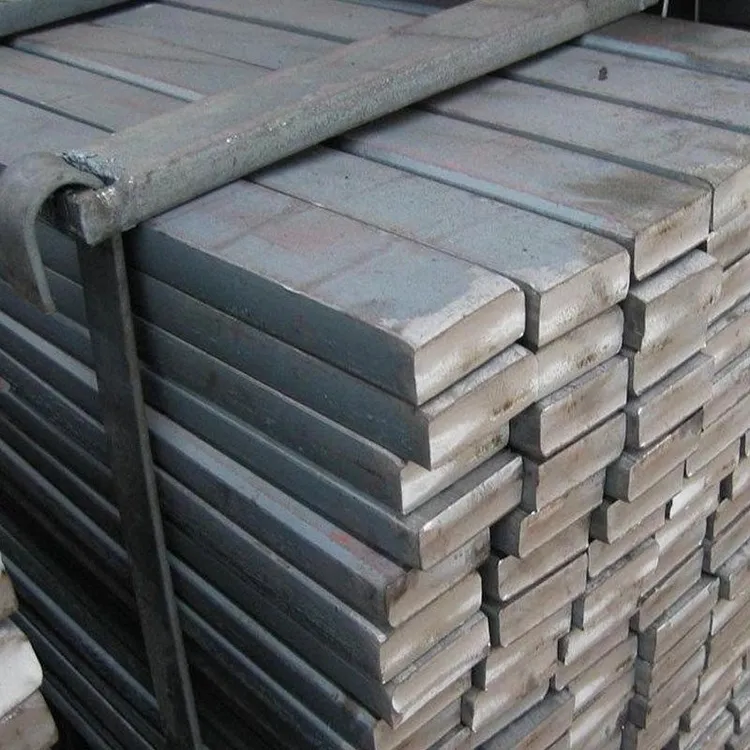 Tangshan fábrica Buen Precio de alta calidad de acero plano de hierro barra de acero S235JR Barra plana de acero
