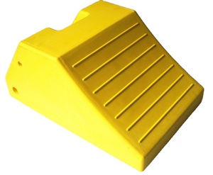 Équipement de levage de voiture robuste bloc de stationnement mousse uréthane cale de <span class=keywords><strong>roue</strong></span> bouchon de pneu de stationnement en caoutchouc - Product Image 1