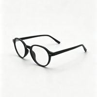 Montures de lunettes rondes pleines montures, plusieurs couleurs pour un usage quotidien