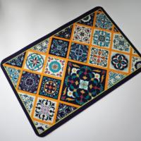 Tapis de bain en boue de diatomée à séchage rapide, super absorbant, antidérapant, pliable, pour salle de bain, douche, maison et cuisine