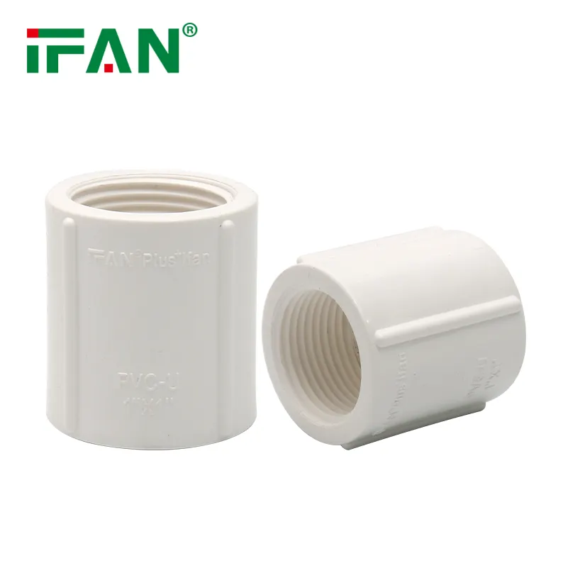IFAN Soket Siku 1/2 "-4" Upvc, Pipa Fitting Plastik Pvc 40 Pvc 90 Derajat