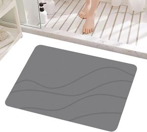 Alfombrilla de Baño Absorbente de Agua, Antideslizante, de Secado Rápido, Super Absorbente, de Tierra de Diatomeas, de Piedra de Diatomita - Product Image 5