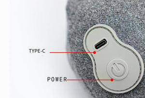 Cuscino Massaggiante di Lusso con Strato d'Aria Cationico, Riscaldato e Vibrante, Alimentato USB per Massaggio Cervicale Profondo - Product Image 3