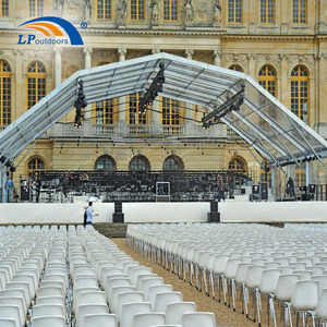 2000 personnes Grande tente spéciale de cérémonie de mariage polygone chapiteaux transparents et tente pour fête de mariage en plein air - Product Image 4