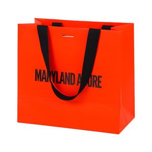 Wholesale Custom Cosmetic Fancy Black Gift Bags with logo Shopping Bag Hard Paper Bag for Christmas Customized - Product Image 6