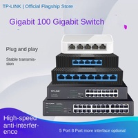 Concentradores de Red Fast Ethernet TP-Link de 5/8/10/16 Puertos - Modelo TL-SG1008D Hecho en China