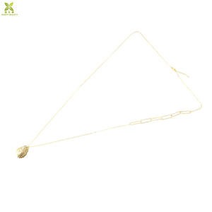 बोहेनिया शैली लंबी फैशन क्लैम खोल लटकन हार महिलाओं के लिए - Product Image 2